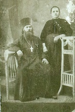 Священник Василий Татмышевский с супругой<br>Ист.: Открытый список