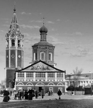 Троицкий (старый) собор, в котором отец Геннадий прослужил 37 лет. Нач. XX в.<br>Ист.: Православие и современность