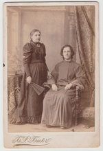 Отец Димитрий Поликарпов с супругой Ольгой Михайловной. Самара, 1890-е
