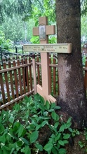 Могилка монахини Иулиании (Соколовой) на кладбище пос. Семхоз