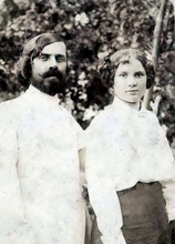 Свящ. Иоанн Столыпин с супругой Зинаидой Матвеевной