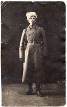 Константин Александрович Орфеев  (сын) перед отправкой на фронт Первой мировой войны, 1915 г.