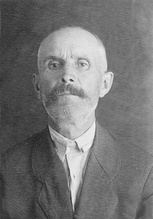 Дмитрий Михайлович Вдовин. Фото из архивного следственного дела. Таганская тюрьма. 1937 г. <br>Ист.: fond.ru