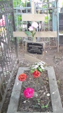 Памятник на могиле отца Иоанна Афонского. Москва, Даниловское кладбище (уч. 38). 2022<br><i>Фотографии предоставлены Еленой Денисовой</i>