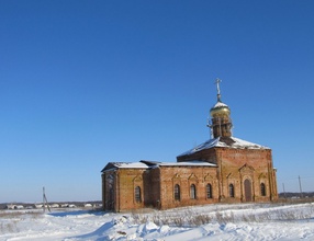 Михаило-Архангельская церковь с. Крутец Аркадакского р-на Саратовской обл.. Наши дни<br> Ист.: Имена новомучеников, исповедников и всех невинно от богоборцев в годы гонений пострадавших в Саратовской митрополии