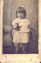 Дочь отца Фаддея Вероника в возрасте 3 лет<br>Ист.: Личный архив Дмитрия Викторовича Елфимова