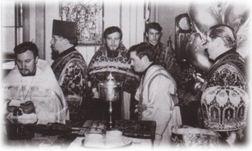 Рукоположение во иеромонаха. Ленинград, 11.3.1973