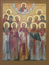 Священномученик Сергий (Гусев) в соборе Клинских новомучеников