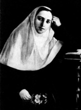 Анна Баринова — рясофорная послушница Серафима-Дивеевского монастыря. 1922 г.  <br>Ист.: За Христа пострадавшие : Гонения на Русскую Православную Церковь ... Кн. 10, т. 1. С. 415