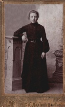 Анна Малиновская, жена отца Василия. 20.1.1908