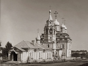 Троицкий собор, место службы отца А. Андреева. 1910 г. Фото С. М. Прокудина-Горского. Ист.: kostromka.ru