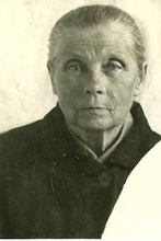 Серафима Божукова, дочь священника Александра Воронцова, незадолго до смерти