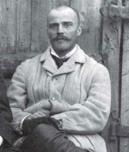 Юрий Александрович Олсуфьев в Красных Буйцах. Ок. 1910 г.<br>Ист.: sinodik.ru