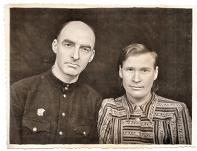 Александр Полубинский в послевоенные годы. Фото из архива Д. Е. Щербины