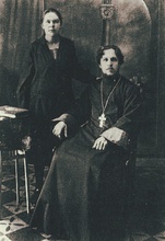 Свящ. Николай Державин с супругой. 1927 (gorodets-52.ru)