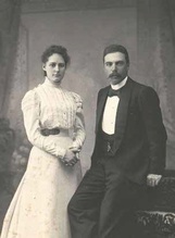Елена Алексеевна и Валентин Асигкритович Балины. 1898.
Ист.: Архив семьи Ильиных