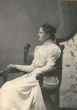 Е. А. Балина. 1898.
Ист.: Архив семьи Ильиных