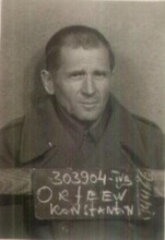 Константин Александрович Орфеев в немецком плену, 1940-е