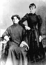Н. П. Буров с супругой. Нач. 1890-х г.г.. Ист.: martyrs.pstbi.ru