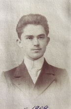 Псаломщик Николай Николаевич Соловьев. Фото из семейного архива Н. Воробьевой