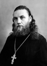 Протоиерей Алексей Никольский (из архива его дочери А. А. Андриановой)