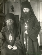 Священномученик Аркадий (Ершов) и иеромонах Иоанникий (Лихачев)<br>Ист.: Пермский стиль