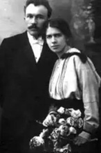 Отец Александр с супругой Софьей Александровной.<br>Ист.: Наша память