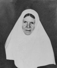Монахиня Елизавета (Васильева; 1902–1985). 1960-е (Из личного архива Д. Щербины)