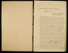 Рукопись дневника архим. Товии (Цымбала). 1915.<br>Ист.: Архивоведение в Святогорской Лавре