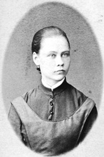 Людмила Райская, супруга отца Александра. 1885 или 1888