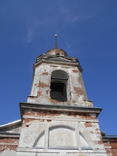 Колокольня Троицкой церкви в с. Троицкое-Малое (ныне Бакунино Калининского р-на)