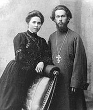Священник Николай Лавров с супругой (www.pravoslavie.ru)