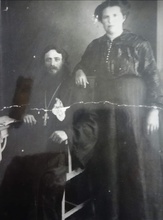 Отец Иаков Борищев с супругой<br><i>Фотография из семейного архива Ирины Борищевой</i>