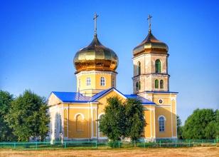 Церковь Успения Пресвятой Богородицы в аг. Черетянка место служения о. Алексея