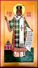 Священномученик<br>Алексий (Бельковский). Икона Александро-Невской церкви в г. Тула<br>Ист.: fond.ru