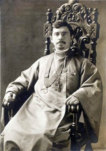 Свящ. Александр Хотовицкий. 1900. <br> Ист.: wikimedia.org