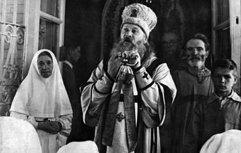 Проповедь епископа Гурия в кладбищенской часовне в честь иконы Божией Матери «Всех скорбящих Радость». Ташкент, июнь 1947