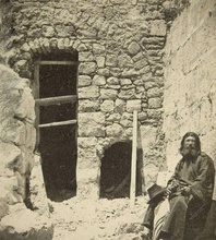 Архим. Антонин на раскопках в Иерусалиме. 1883. <br>Ист.: ros-vos.net