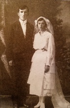 Михаил и Капитолина Мещеряковы в день бракосочетания, 1922. Ист.: Сохранившие веру