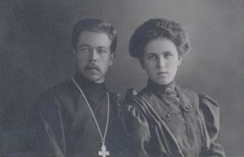 Отец Николай с супругой