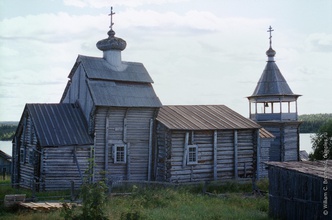 Никольская церковь в селе Ковда, в которой служил отец Илия. <br> Ист.: temples.ru
