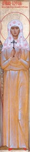 Преподобномученица София (Селиверстова)<br><i>Фрагмент иконы храма св. Новомучеников и Исповедников Российских в Бутове</i>