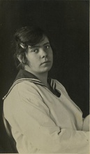 Дочь — Серафима Геннадьевна Махровская. 3.2.1923.<br>Ист.: Образы и судьбы