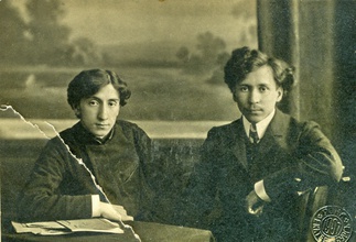 Сыновья отца Павла: Димитрий (слева) и Николай (справа). 1907.<br>Фото из архива Д. Е. Щербины