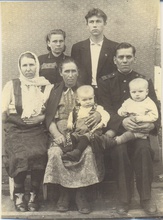 Семья Воиновых. 1950